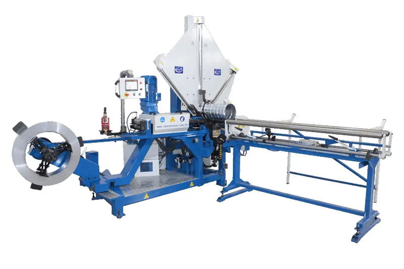 Станки для круглых воздуховодов фото